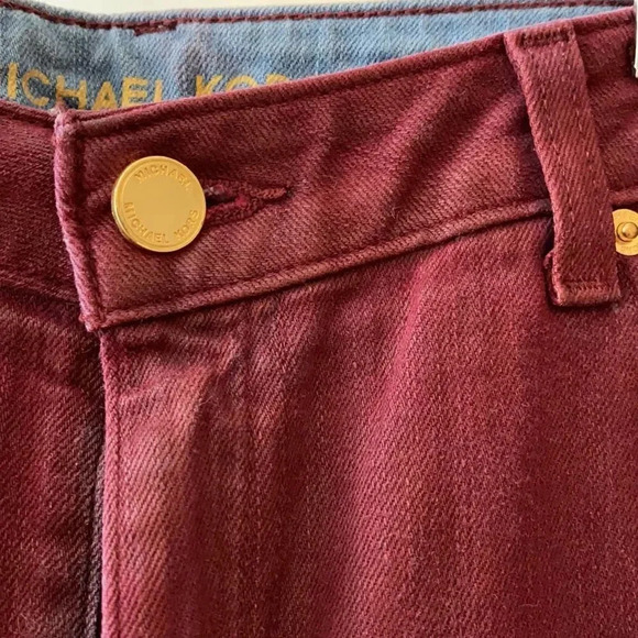 Coated Izzy Skinny Denim Jeans, Size 8 - Picture 6 of 10
